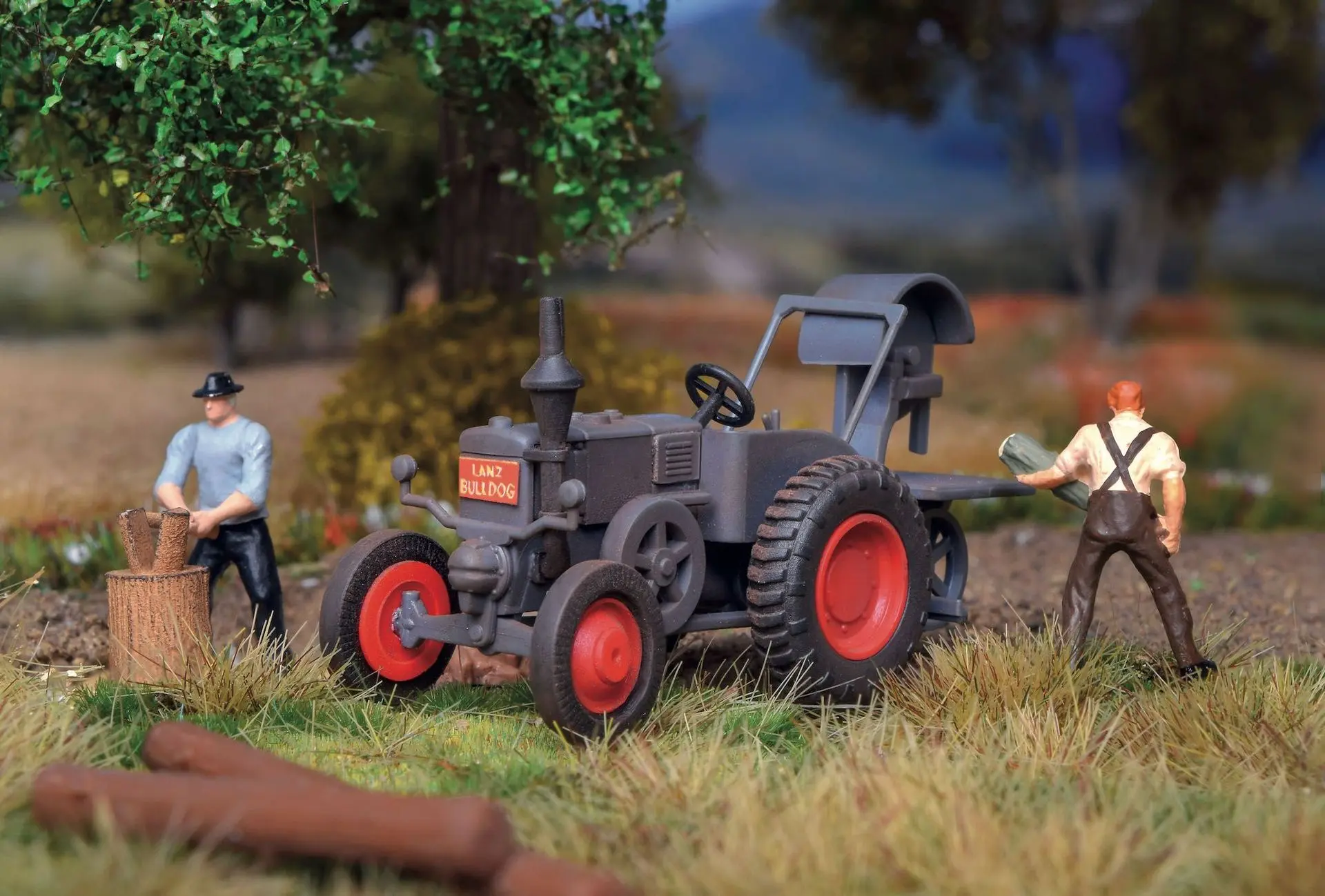 Viessmann 1155 - Lanz Bulldog mit beleuchteter Front H0 1:87