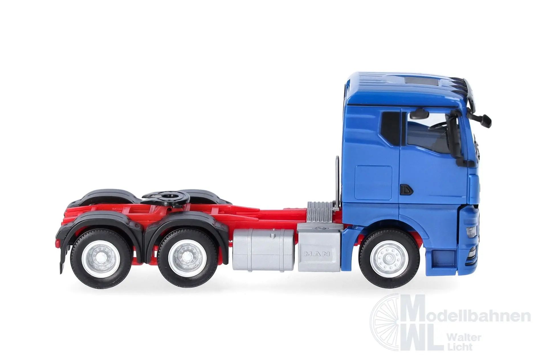 Herpa 320566 - MAN TGX GN Zugmaschine 3 achs blau H0 1:87