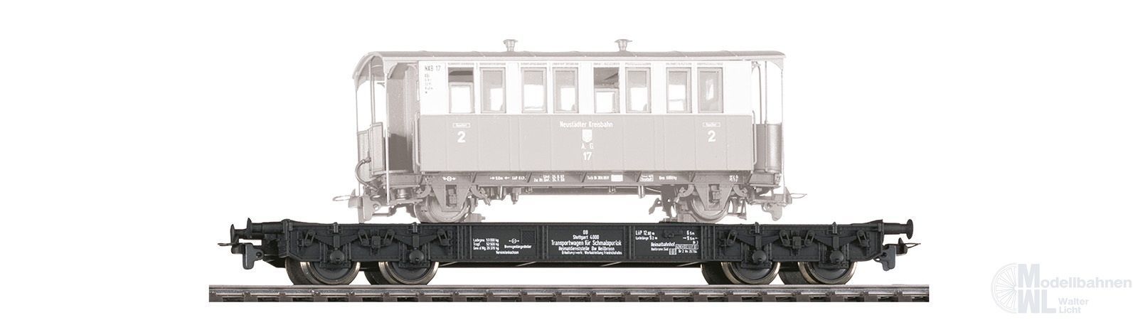 Bemo 2601820 - Transportwagen DB Ep.IV 971 6 000-3 H0/GL