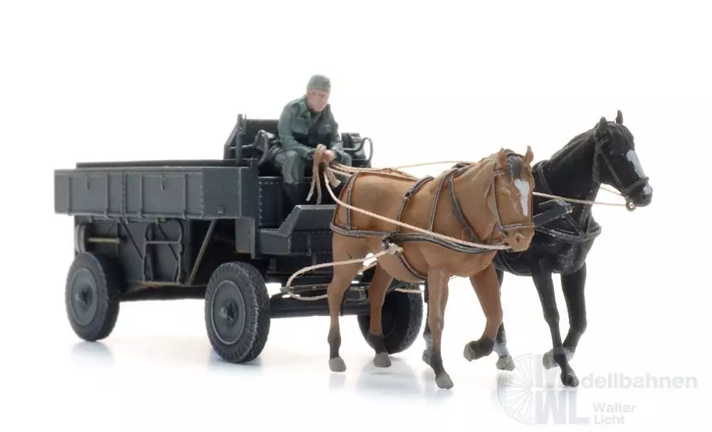 ARTITEC b.v. 6720052 - WM Stahlfeldwagen Hf.7 grau Fertigmodell 1:72
