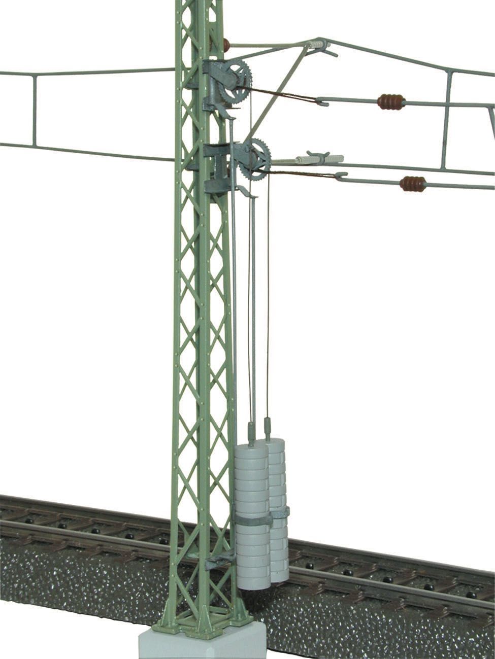 Viessmann 4164 - Radspannwerk mit Abspannmast H0 1:87 Viessmann 4164 - Radspannwerk mit Abspannmast H0 1:87