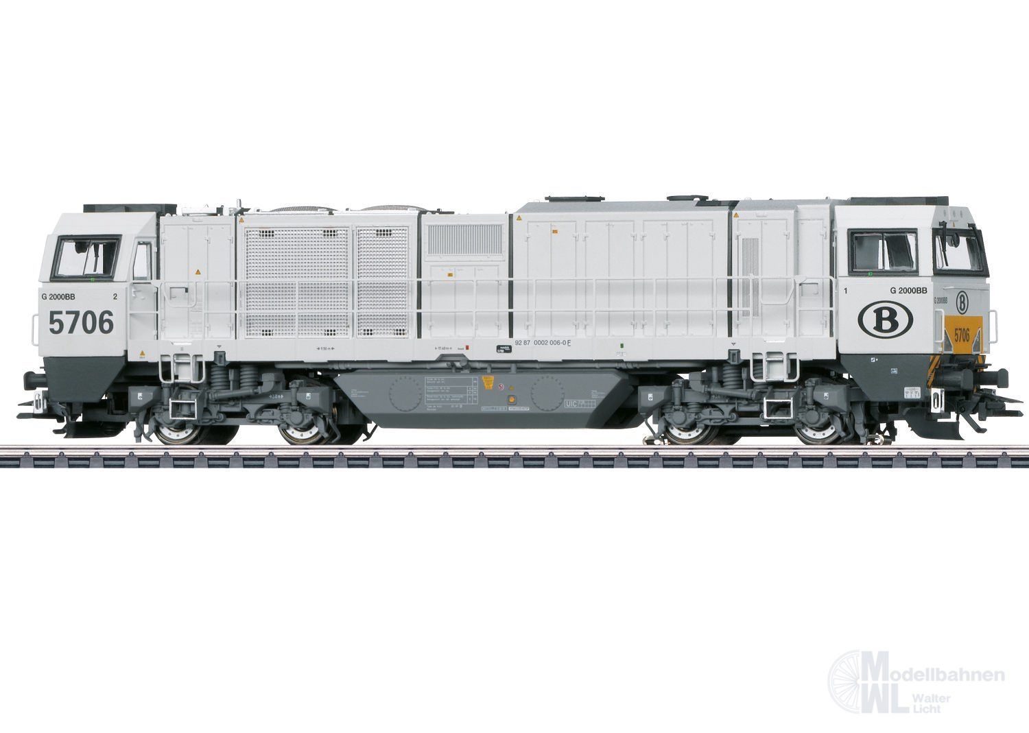 Märklin 37297 - Diesellok G 2000 SNCB Ep.VI Serie 57 5706 H0/WS Sound