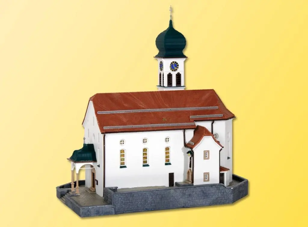 Kibri 37032 - Kirche Wassen an der Gotthardbahn N 1:160