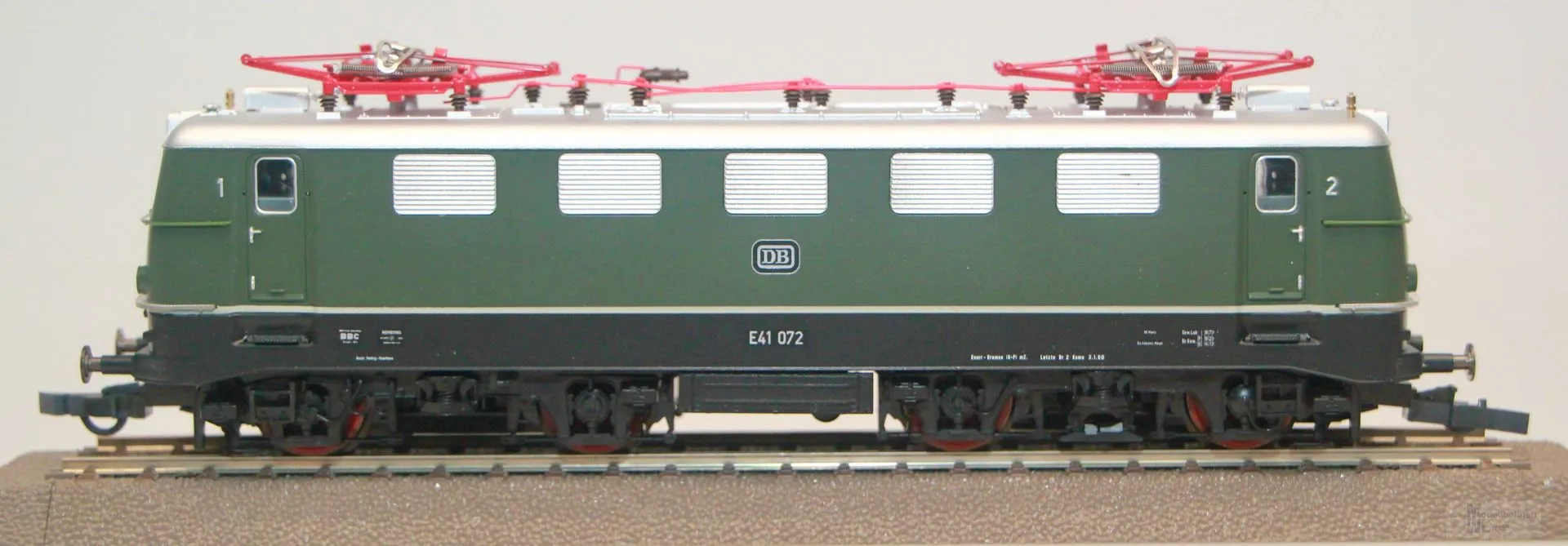Roco 43637 - Roco - E-Lok E41 072 DB Ep.III grün H0/GL DIGITAL