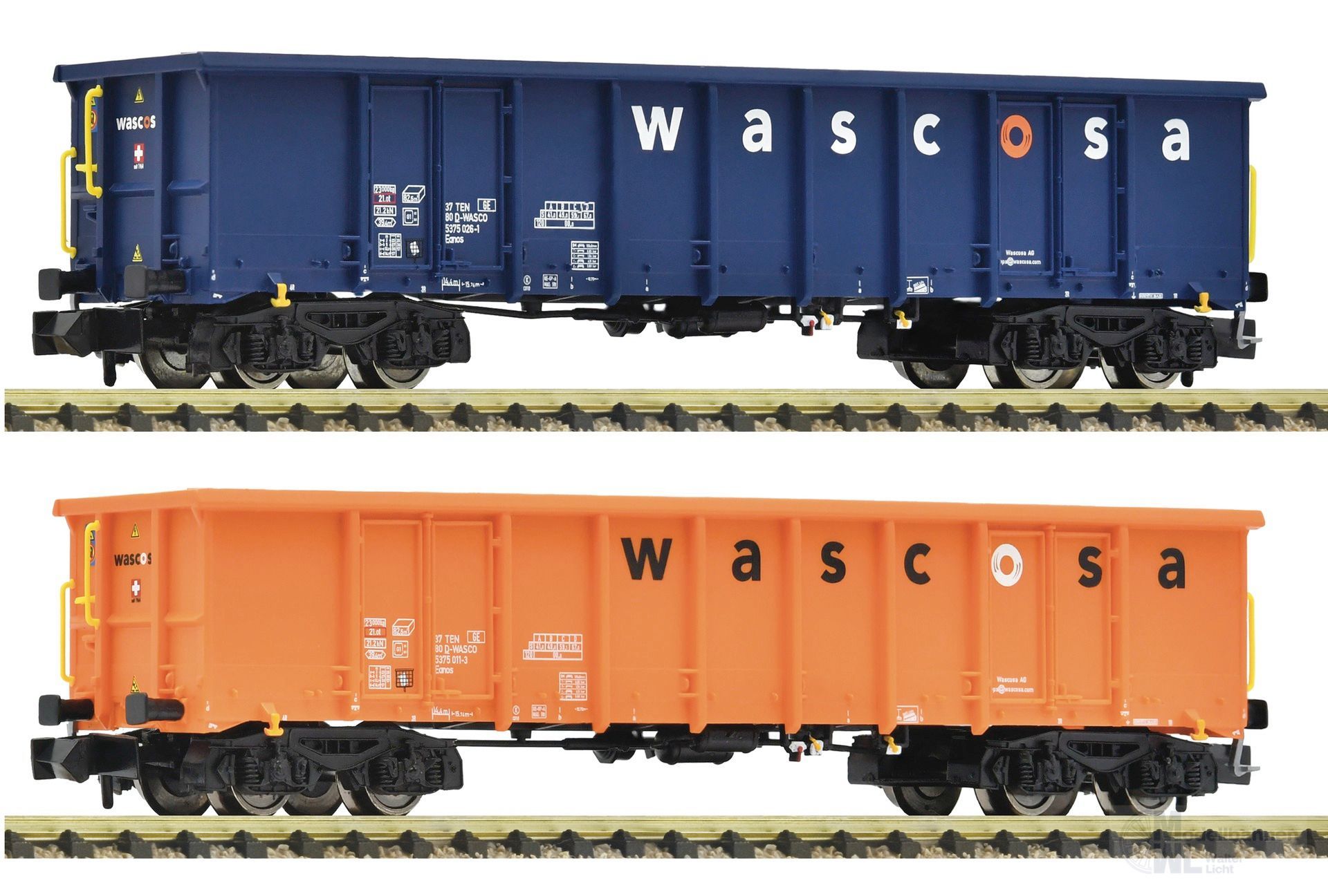 Fleischmann 6660140 - Güterwagen Set WASCOSA Ep.VI 2.tlg. N 1:160