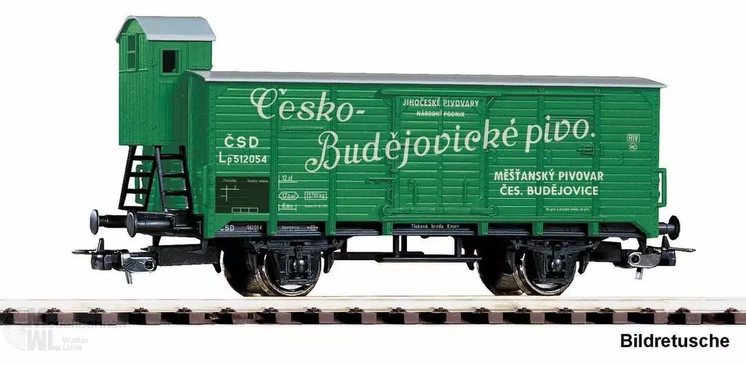 Piko 24561 - Güterwagen ged. CSD Ep.III mit Bremserhaus H0/GL
