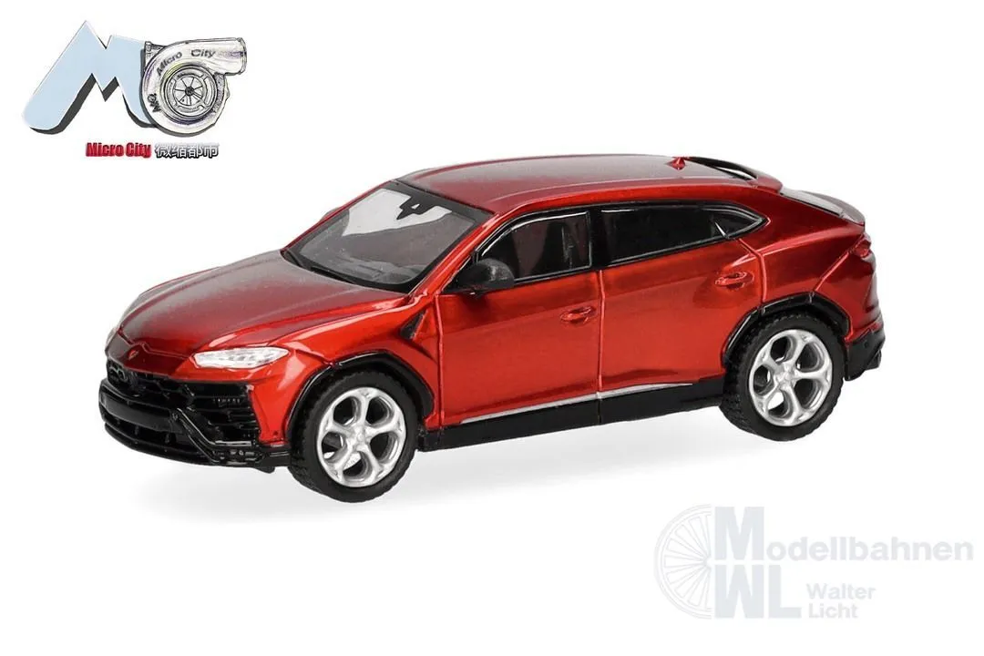 Herpa 87MC000120 - Lamborghini Urus, rot H0 1:87