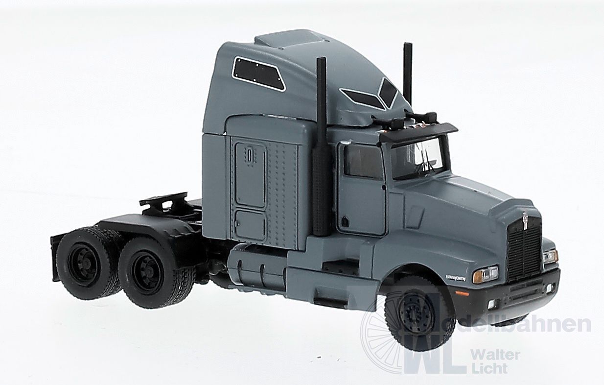Brekina 85928 - Kenworth T 600 matt grau H0 1:87