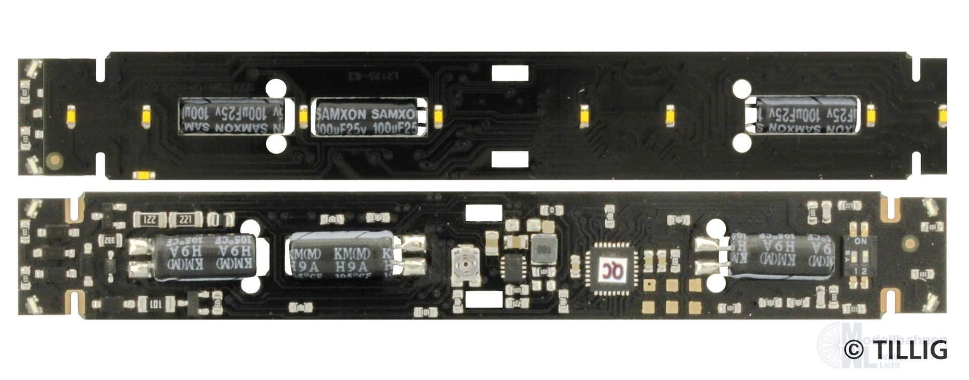 Tillig 08909 - Innenbeleuchtung für 3-achs Umbauwagen Bausatz TT 1:120