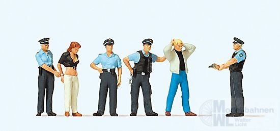 Preiser 10589 - Festnahme H0 1:87