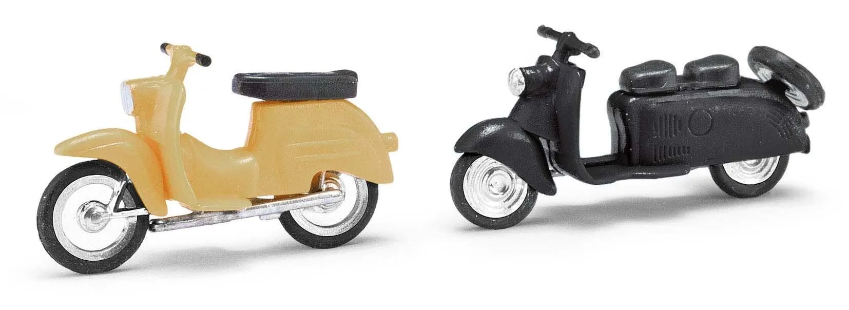 Mehlhose 210008908 - Roller beige, Schwalbe schwarz H0 1:87