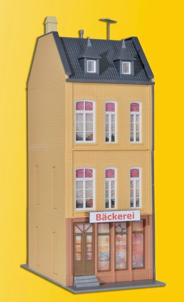 Kibri 38393 - Stadthaus Eiscafe in Düsseldorf H0 1:87