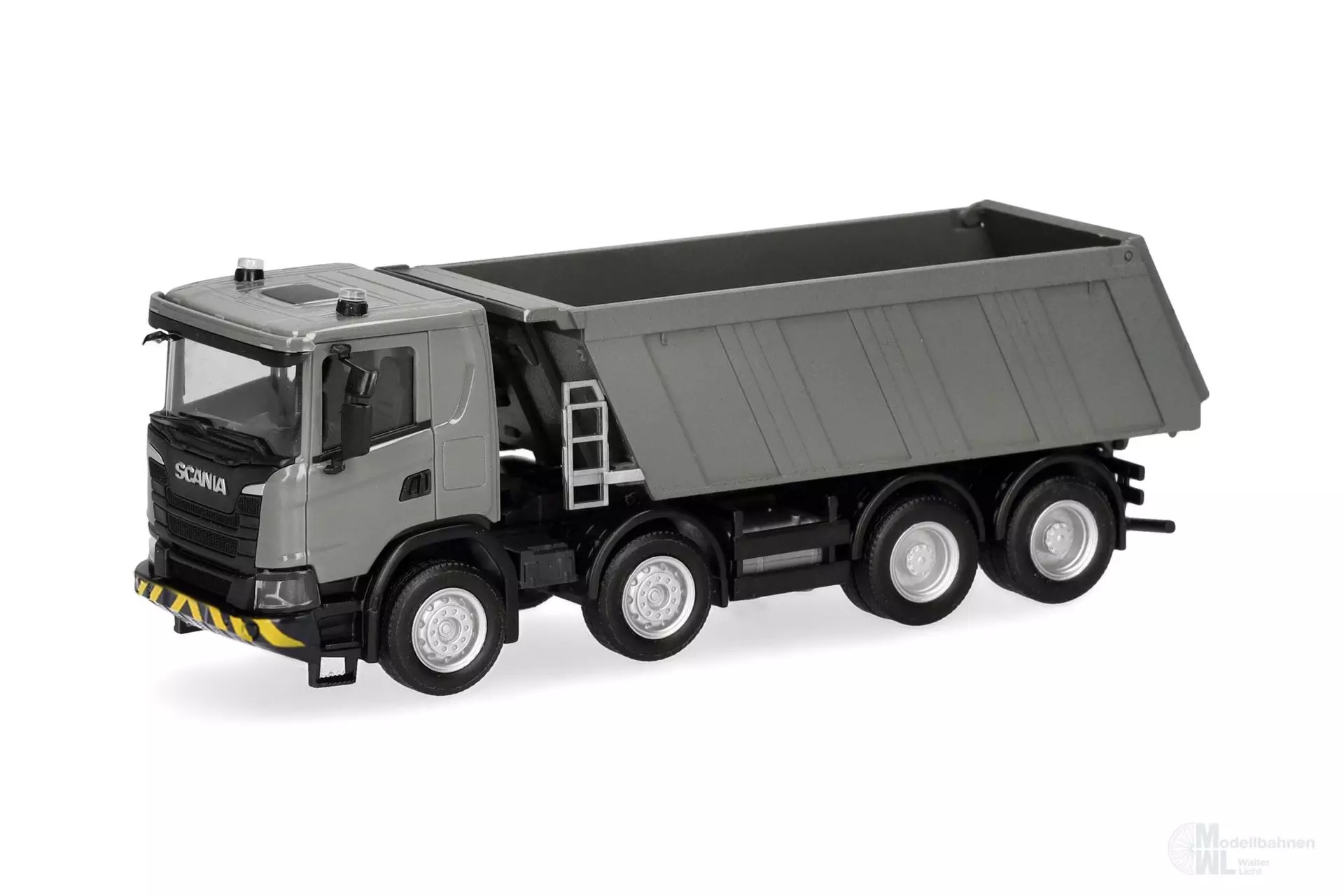 Herpa 321402 - Scania XT 17 Kipp-LKW 4a grau H0 1:87