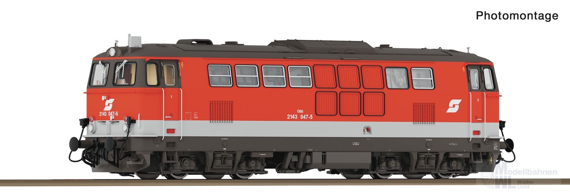 Roco 7300092 - Diesellok BR 2143 047-5 ÖBB Ep.V H0/GL