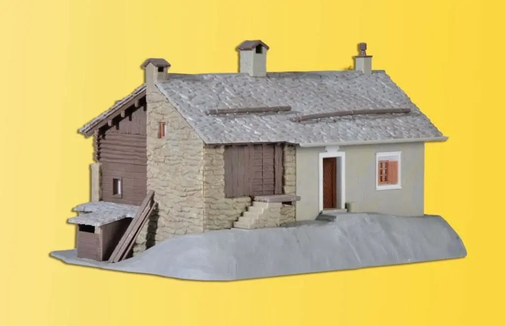 Kibri 38811 - Berggasthaus Steinbock in Grevasalvas H0 1:87