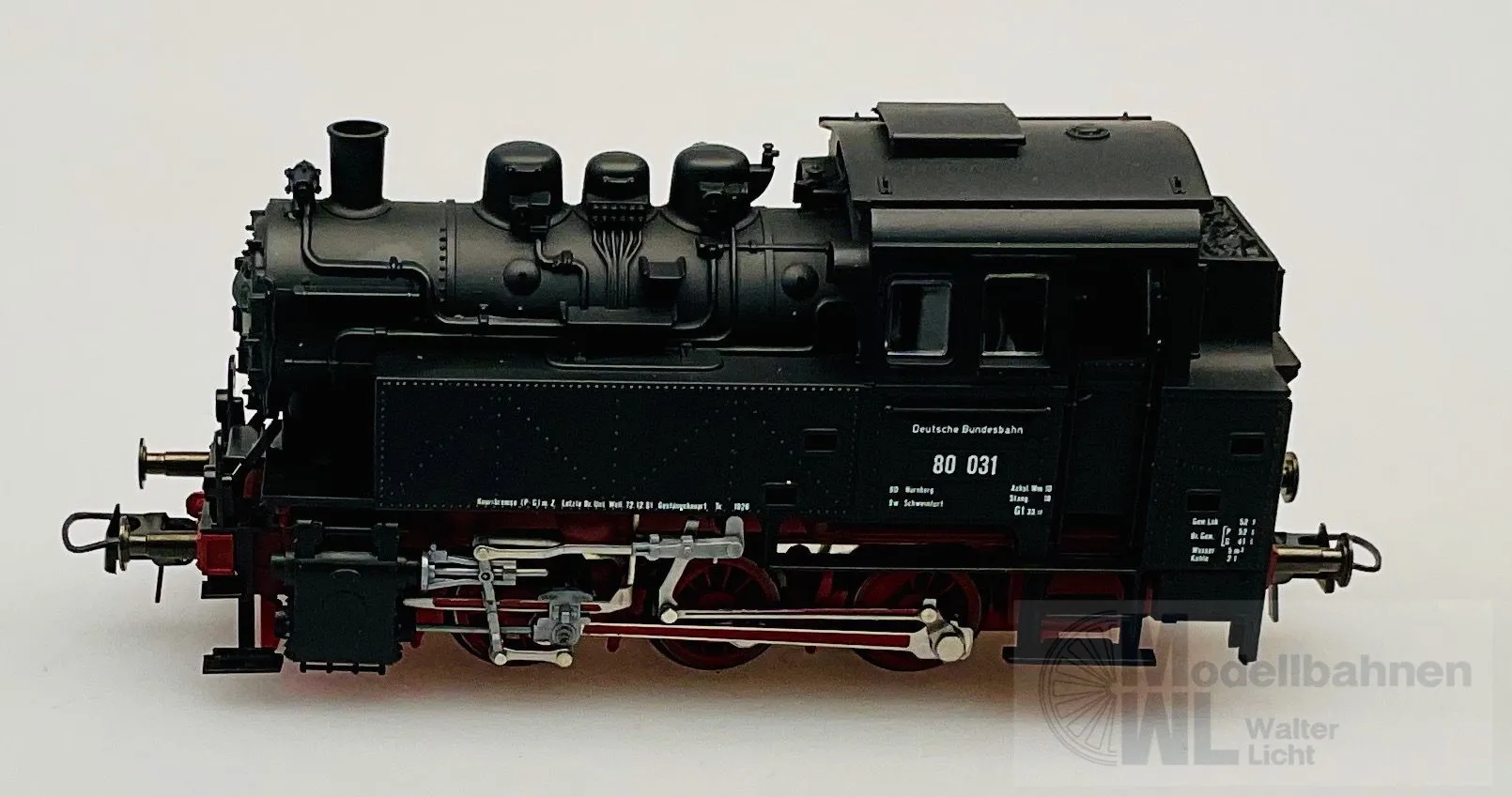 Roco 43208 - Roco - Dampflok BR 80 031 DB H0/GL