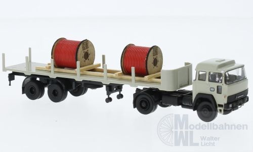 Brekina 83287 - Magirus 310D 16 Rungen-SZDB mit Ladegut H0 1:87