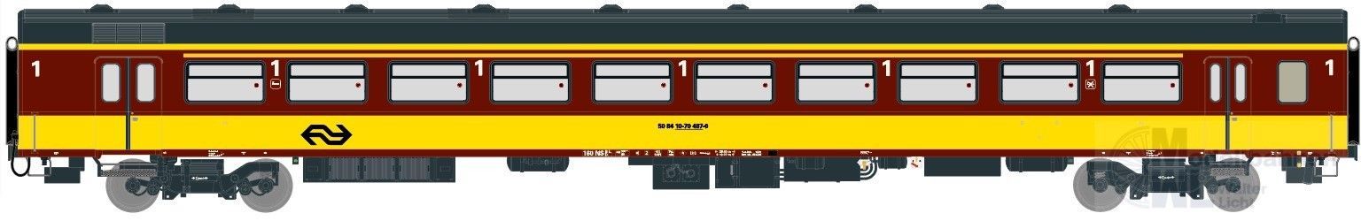 Exact Train 11080 - Personenwagen NS Ep.IV ICR H0/GL