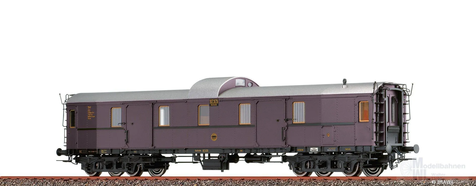 Brawa 45429 - Gepäckwagen DRG Ep.II Pw4ü H0/GL