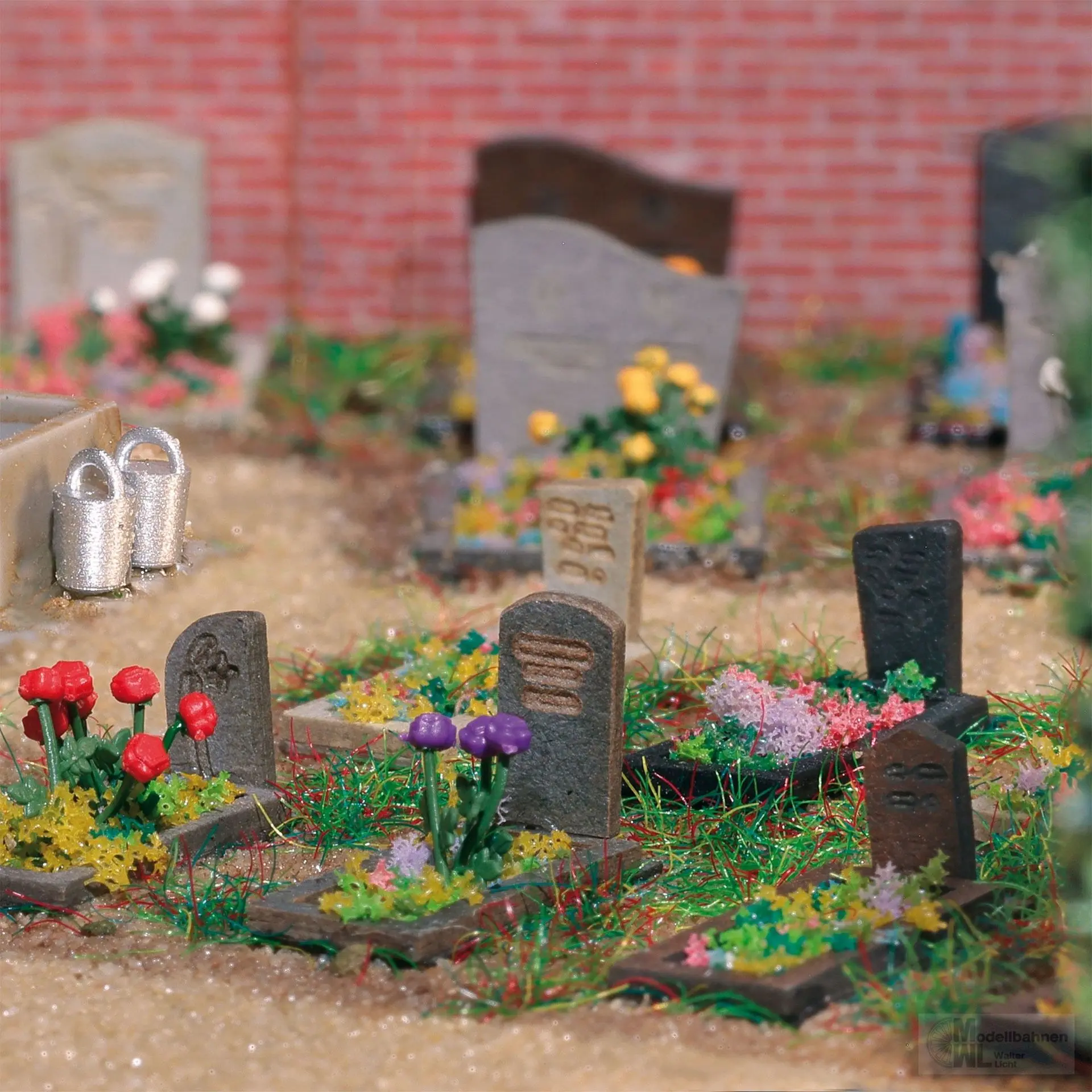 Busch 8924 - Friedhof-Set TT 1:120