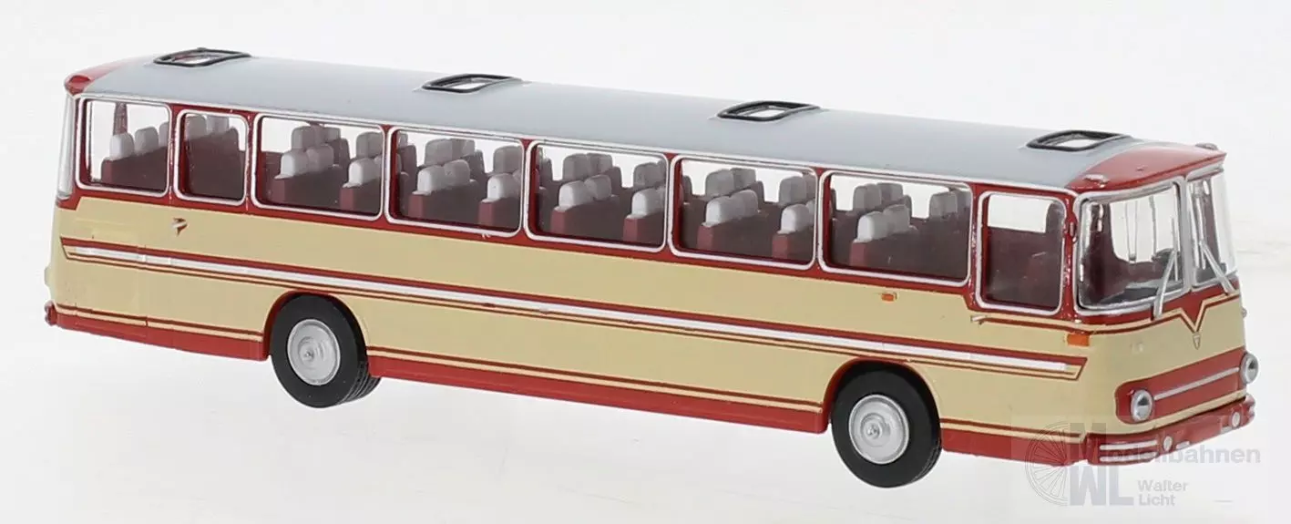 Brekina 59938 - Fleischer S5 rot/beige H0 1:87