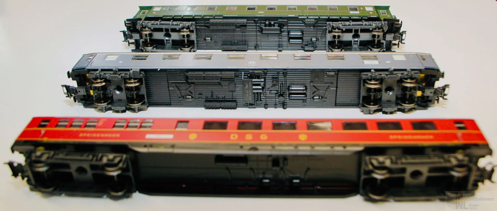 Märklin 42942 - MÄRKLIN - Wagen-Packung Riviera Express DB Ep.III 3.tlg. H0/WS