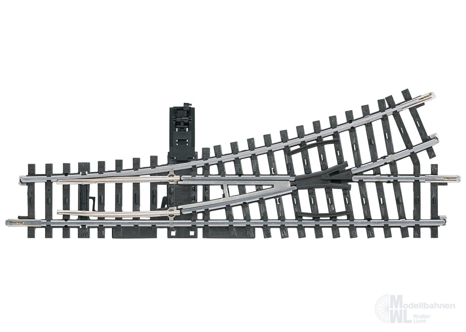 Märklin 2265 - Weiche links hand R 424,6 mm Länge 168,9 mm H0/WS