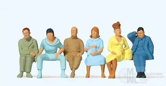 Preiser 65501 - Sitzende Reisende Spur 0