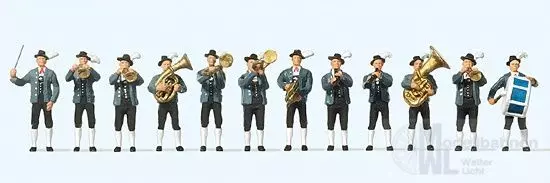 Preiser 10250 - Bayerische Musikkapelle H0 1:87