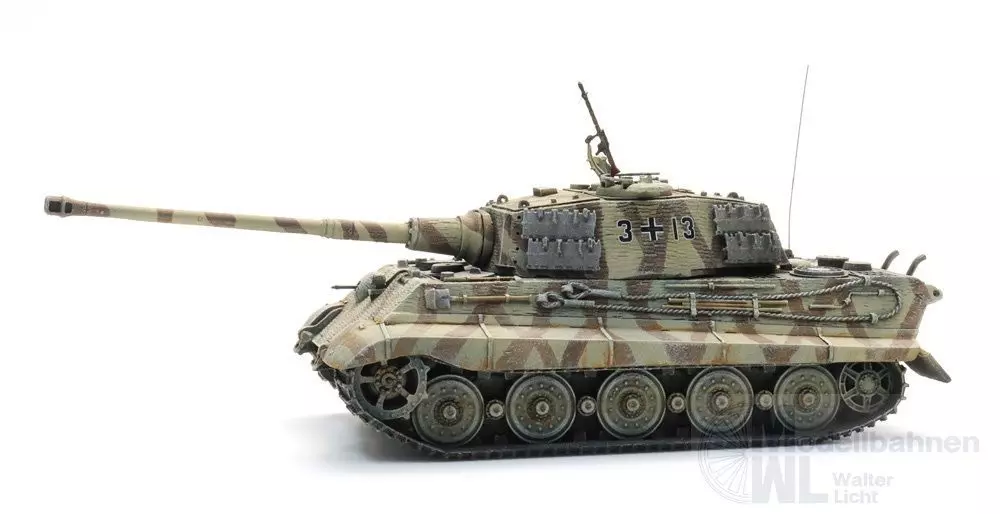 ARTITEC b.v. 6870653 - WM Tiger II Zim zweifarbige Tarnung s.Pz.Abt.506 Fertigmodell H0 1:87