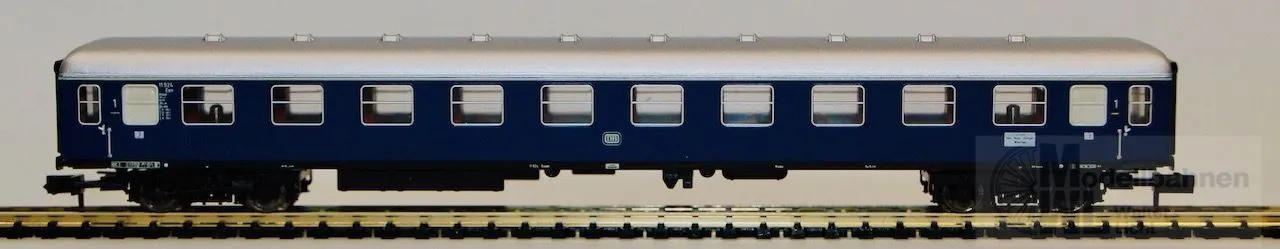 Trix 13370 - MINITRIX - Personenwagen DB Ep.III 1.Kl. A4üm blau N 1:160