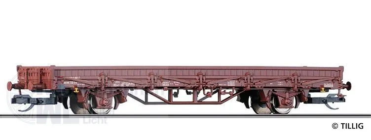 Tillig 502565 - Niederbordwagen CSD Ep.IV Ks (ex. 14759 ohne Rohre) TT 1:120