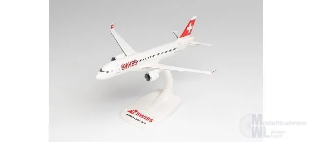 Herpa 613323 - Airbus A220-300 Swiss International Air Lines HB-JCQ 1:200