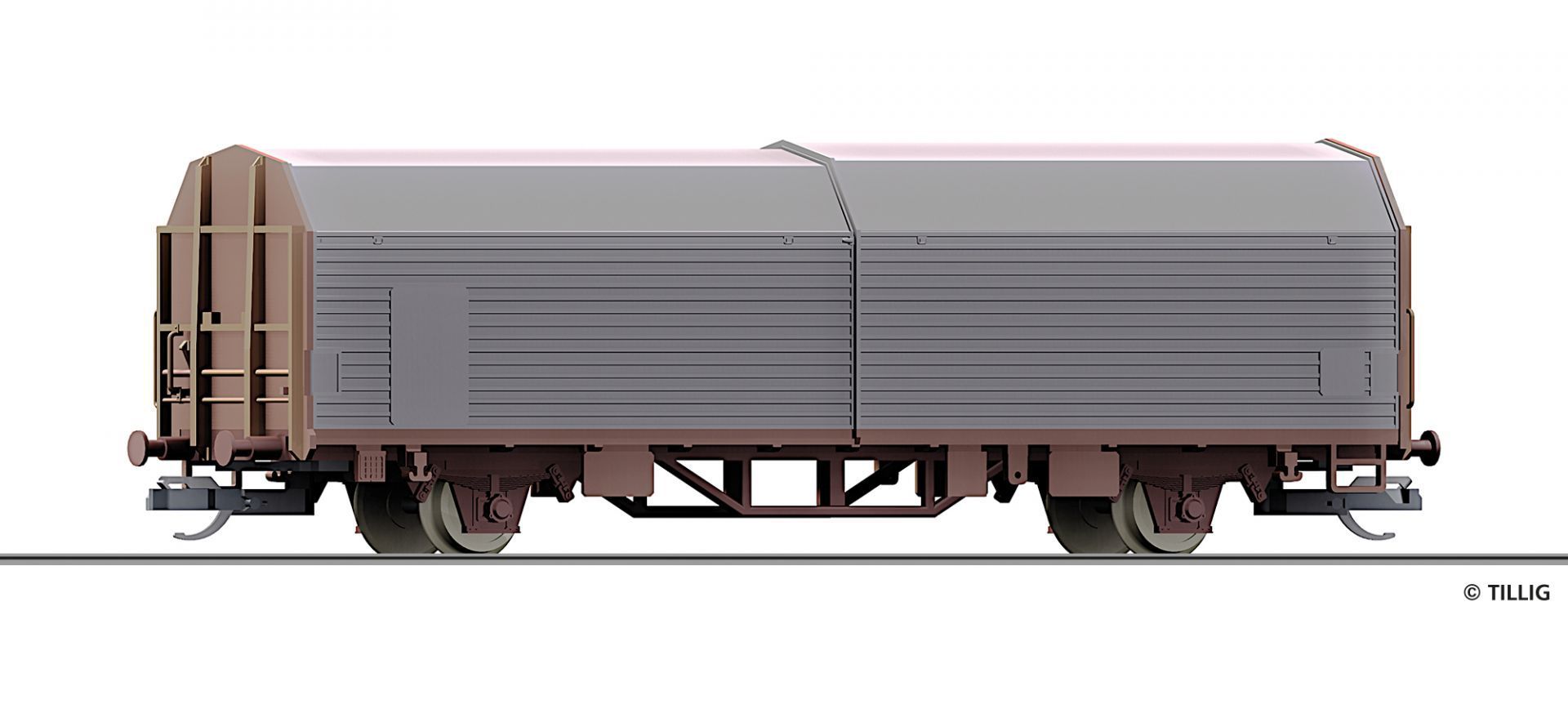 14680_14681-CAD-1 Tillig 14861 - Haubenwagen DB Ep.V Kils TT 1:120 START