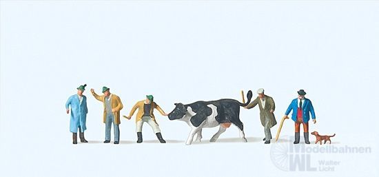 Preiser 79080 - Viehhandel N 1:160