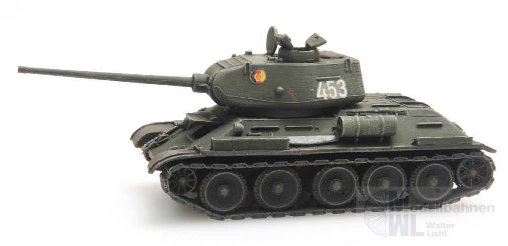 ARTITEC b.v. 6120005 - Panzer T34 - 85mm Gun NVA / DDR TT 1:120