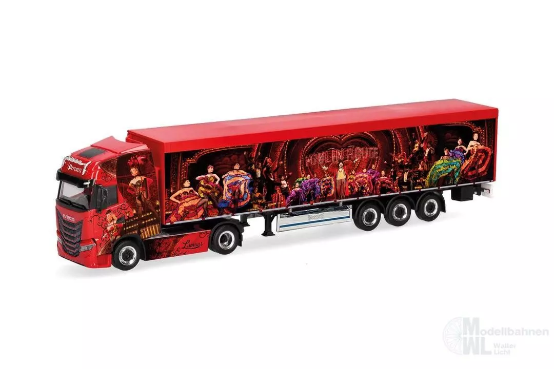 Herpa 320306 - Iveco S-Way Schubb-Sz Perrotti H0 1:87