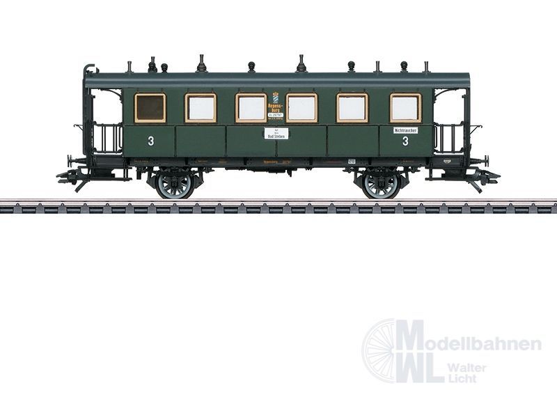 Märklin 42081 - MÄRKLIN - Lokalbahnwagen CL K.Bay.Sts.B Ep.I H0/WS