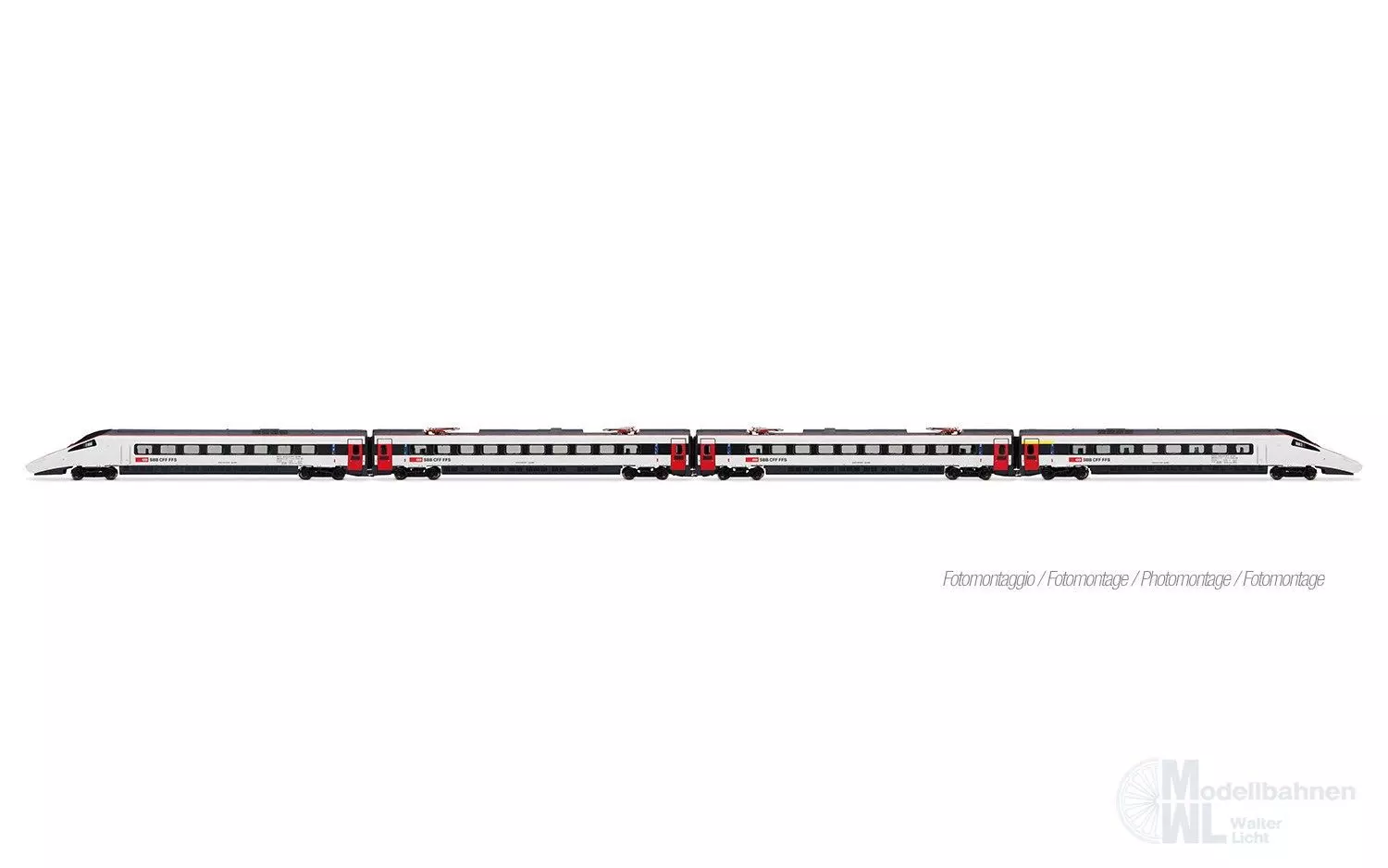 Lima 1683 - Triebzug ETR 610 SBB Ep.VI 4.tlg. H0/GL