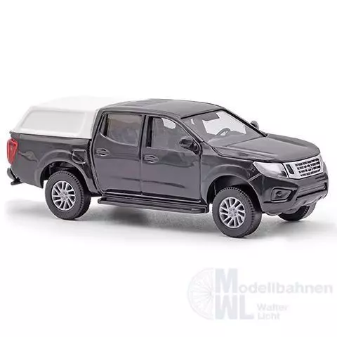 Busch 53733 - Nissan Navara Black&White H0 1:87
