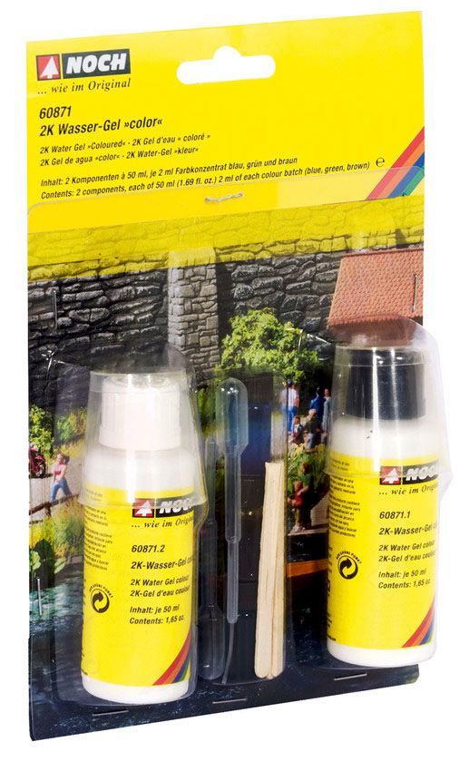Noch 60871 - 2K-Wasser-Gel color G/1/0/H0/H0m/H0e/TT/N/Z