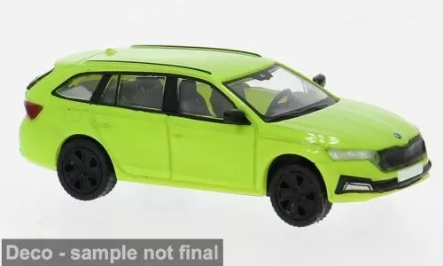 PCX-Models 870597 - Skoda Oktavia IV Combi hellgrün 2019 H0 1:87