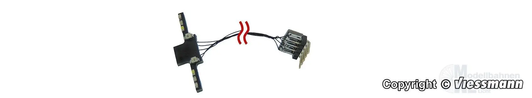 Viessmann 8420 - CarMotion Nachrüst-Set für kibri Anhänger/Auflieger Beleuchtung H0 1:87