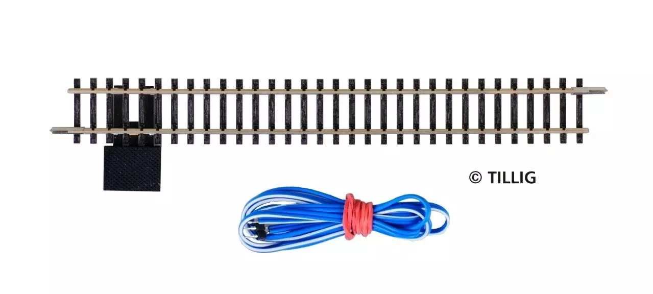 Tillig 83149 - Anschlußgleis G1 166 mm TT 1:120 Digital