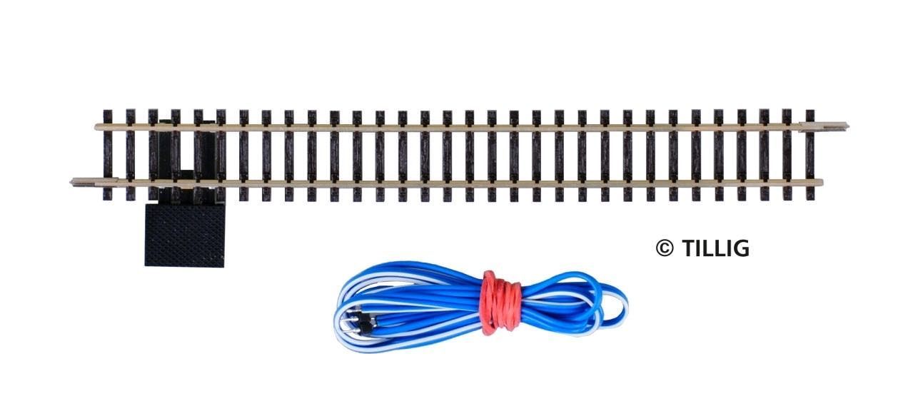 Tillig 83149 - Anschlußgleis G1 166 mm TT 1:120 Digital
