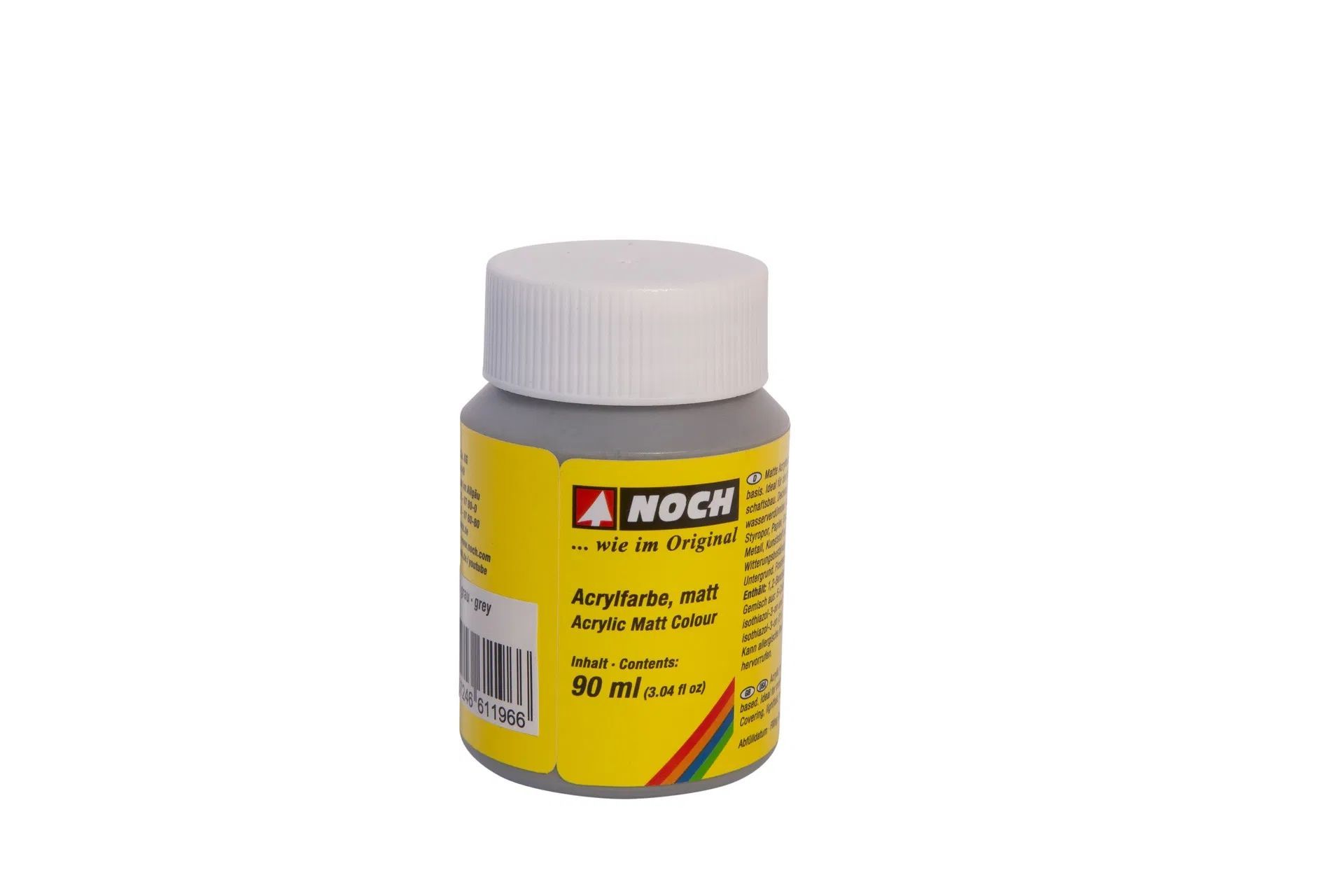 Noch 61196 - Acrylfarbe, matt, grau G/1/0/H0/H0m/H0e/TT/N/Z