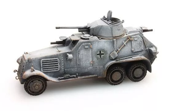 ARTITEC b.v. 387.129-WG - Landsverk L-181 grau-Wintertarnung Deutsche Wehrmacht H0 1:87