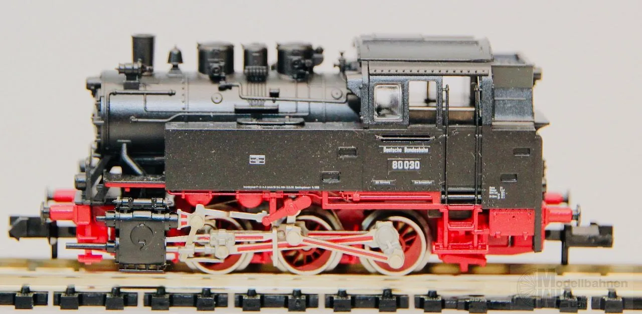 Fleischmann 7025 - FLEISCHMANN - Dampflok BR 80 030 DB Ep.III N 1:160
