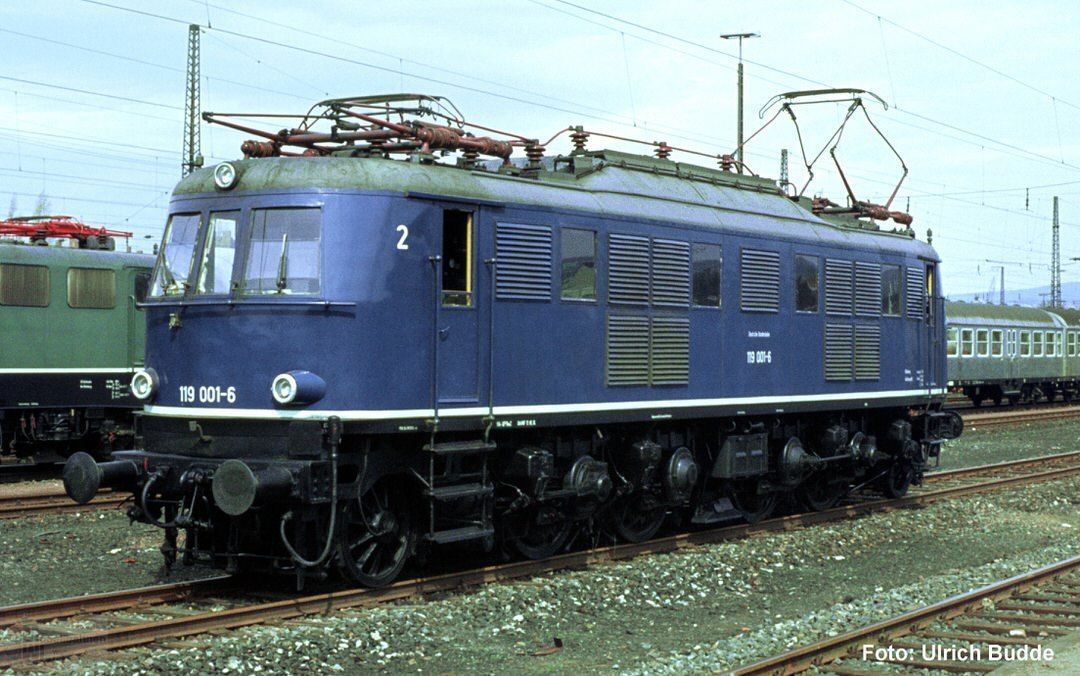 Piko 21060 - E-Lok BR 119 DB Ep.IV blau H0/GL