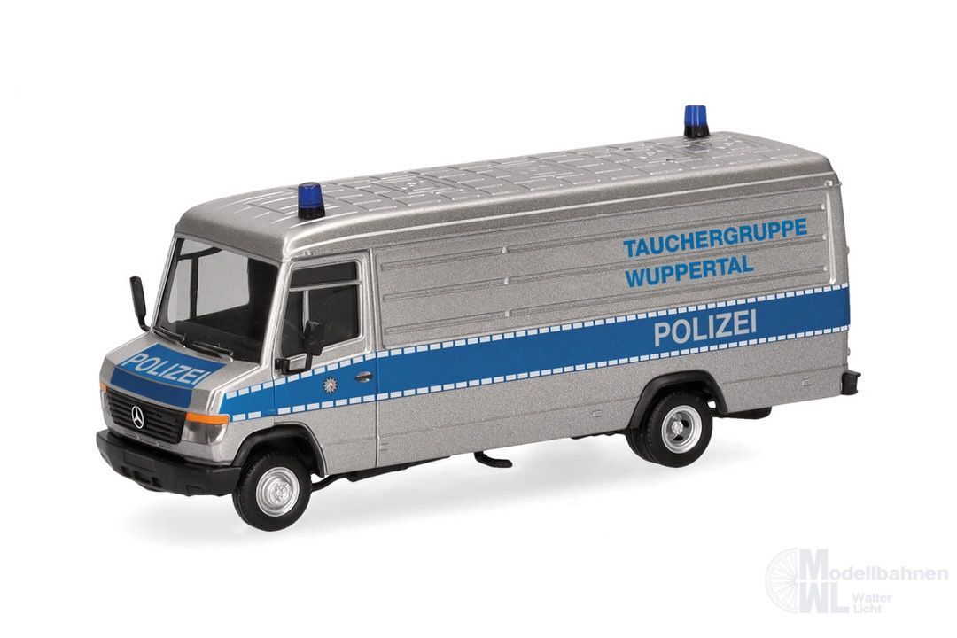 Herpa 098823 - Mercedes-Benz T2 Vario Polizei Wuppertal H0 1:87